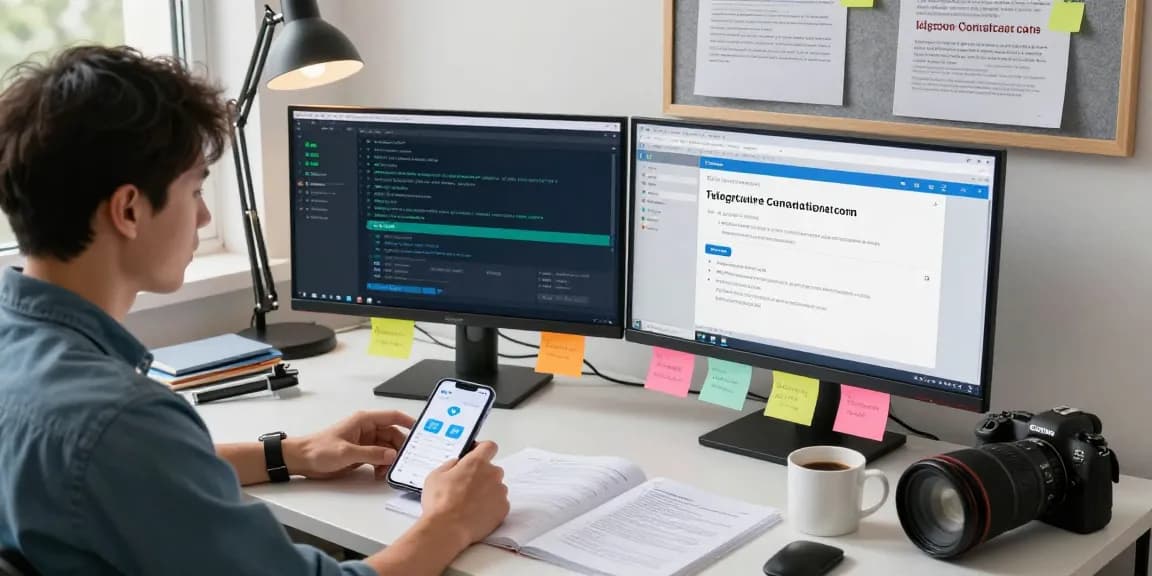Resolving telegram chinese connection fix at a professional workspace with tech diagnostics