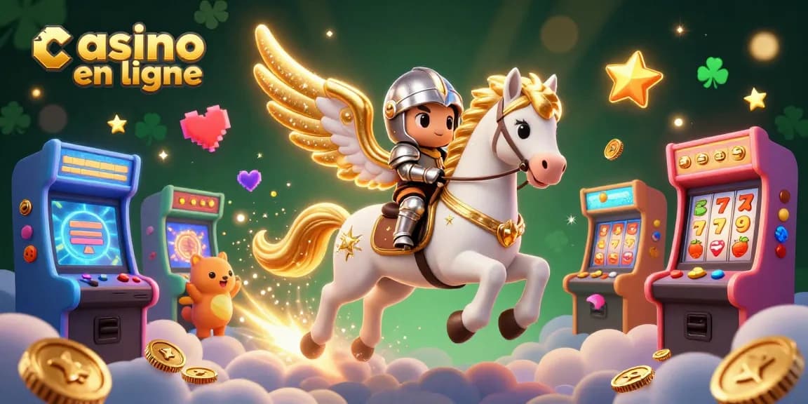 Plonger dans l'action avec des jeux de casino en ligne et une ambiance magique.