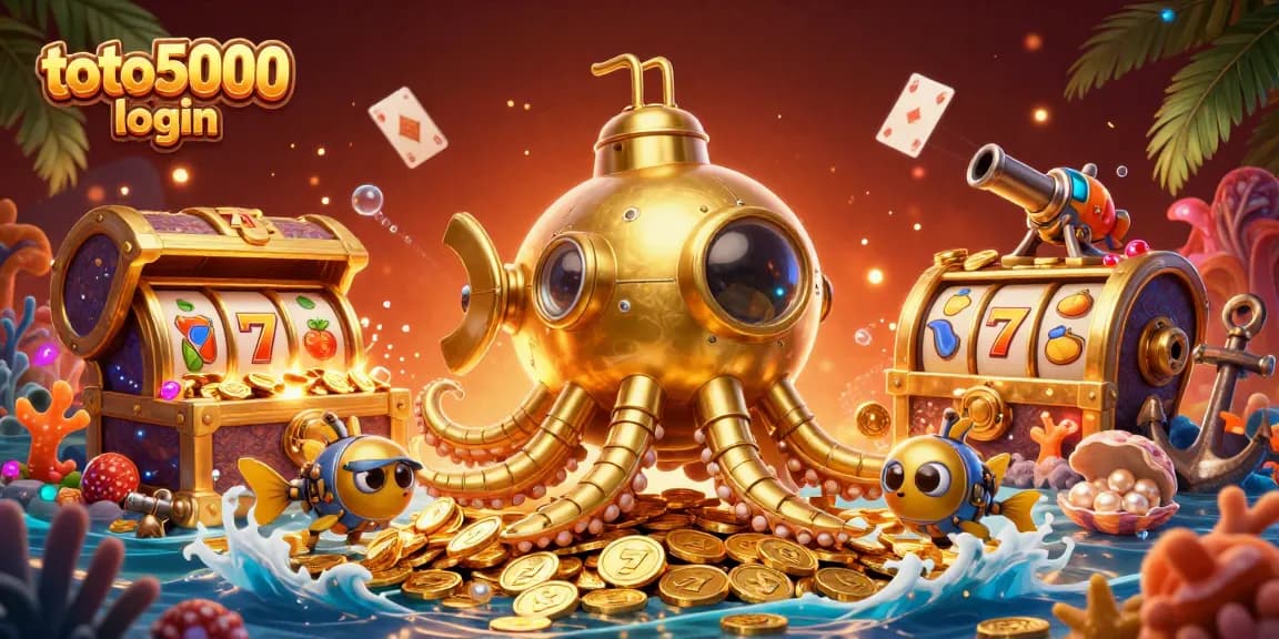 Spin the reels with toto5000 login in this vibrant underwater gambling adventure.