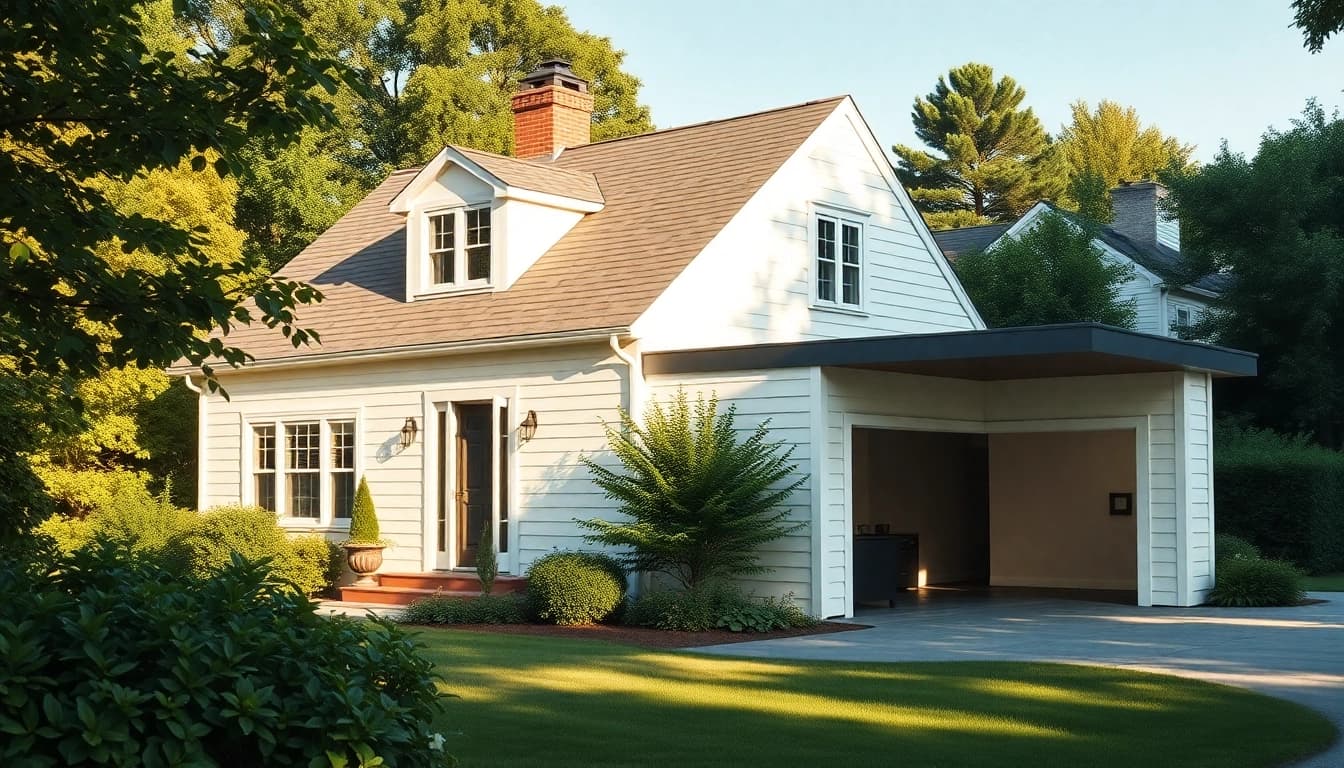 Explore stunning cape cod homes featuring modern expansions and attached garages.