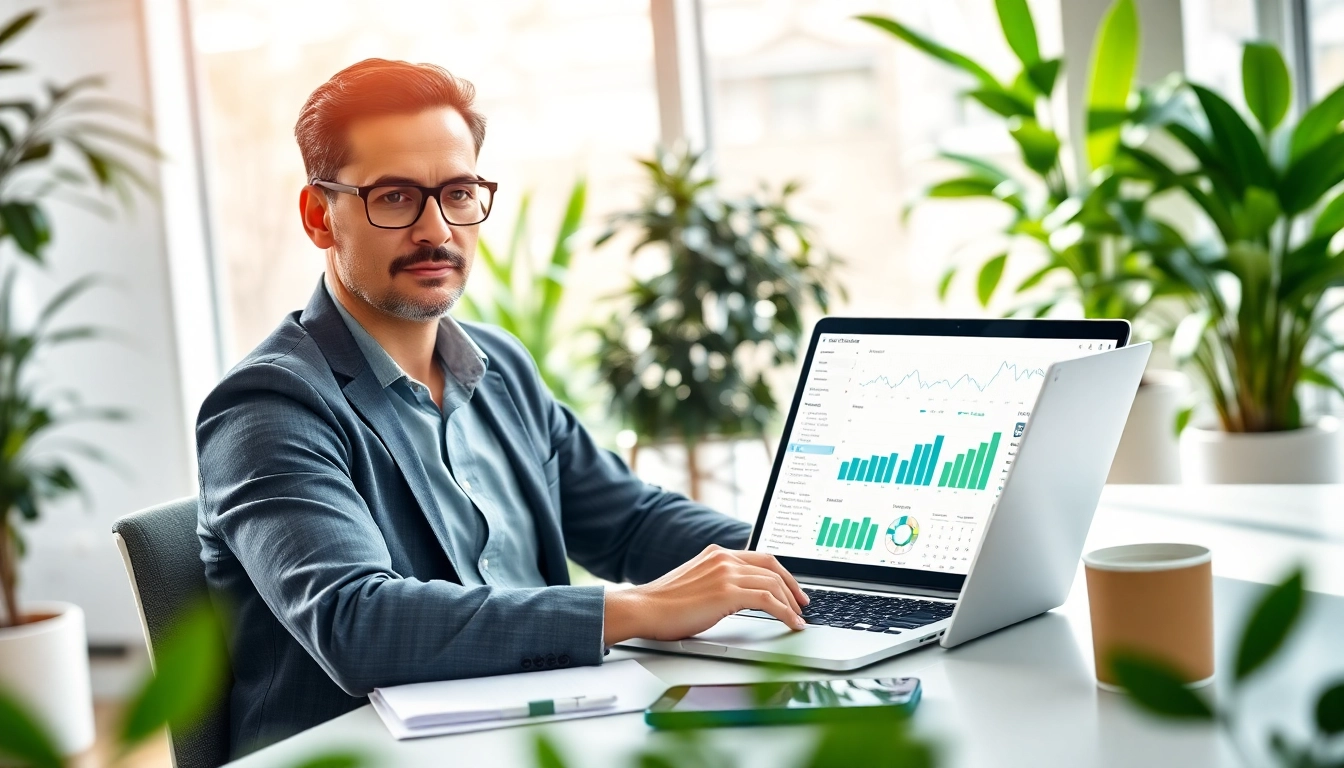 Maximize Search Engine Optimization Clearwater strategies with a professional consultant analyzing data.
