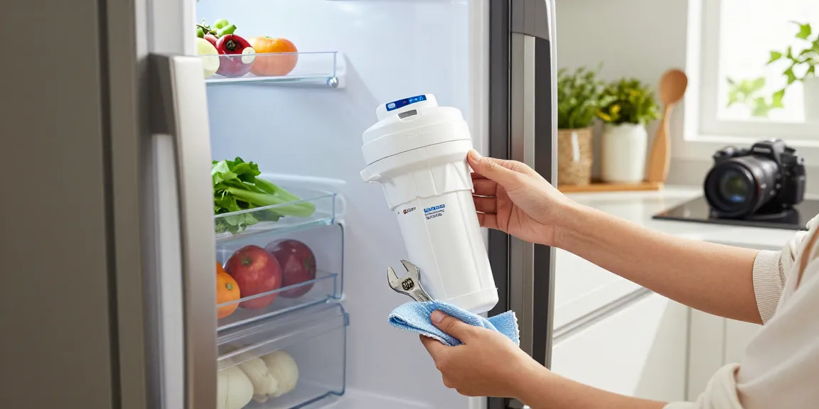 Replacing EcoAqua EFF-6005 Replacement for LG® LT500P®, ADQ72910901 in a modern kitchen enhances appliance efficiency.