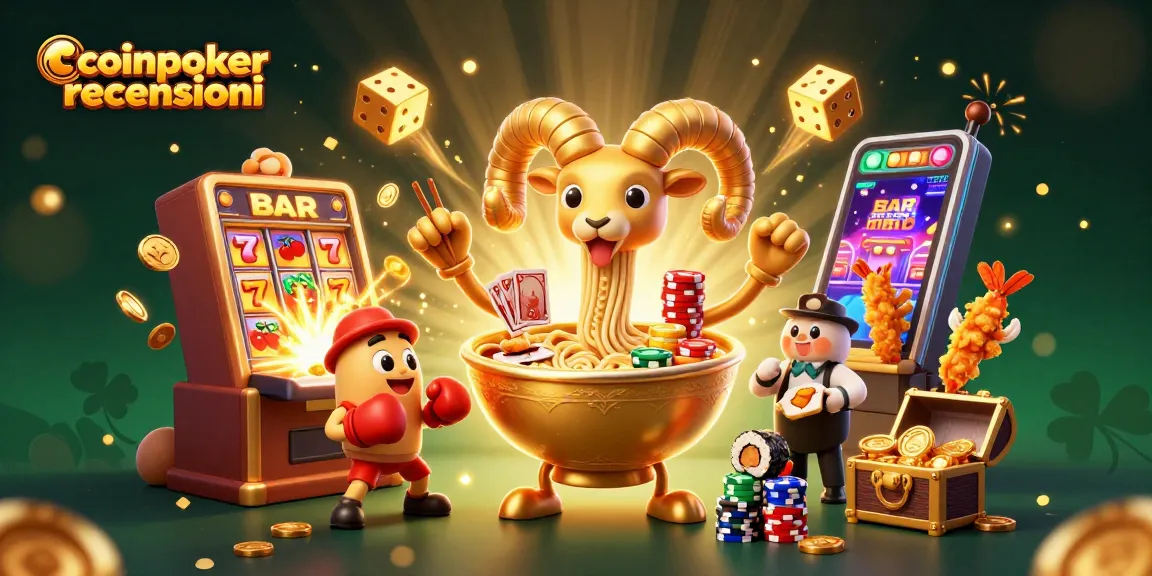 Coinpoker recensioni: divertiti con un'illustrazione 3D ricca di elementi dal mondo del poker.