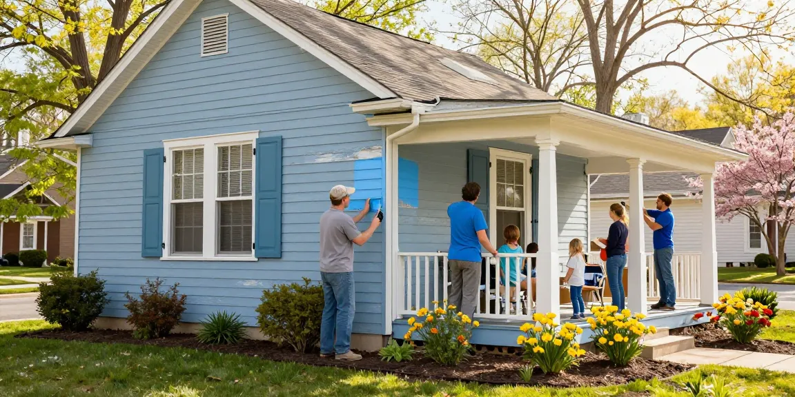 Exterior painters Davidson County TN enhancing home curb appeal with eco-friendly paint