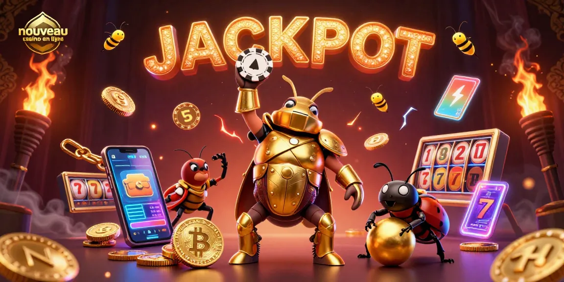 Découvrez un nouveau casino en ligne avec des personnages amusants et des symboles de jeu captivants.