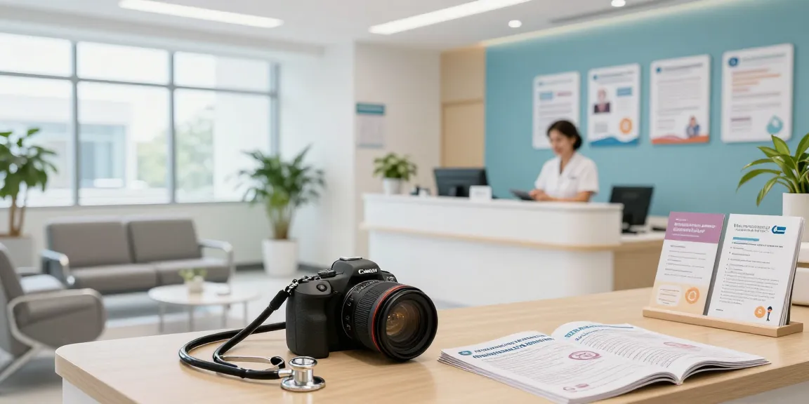 Maternity health insurance services offered by healthcare providers in a welcoming health clinic setting.