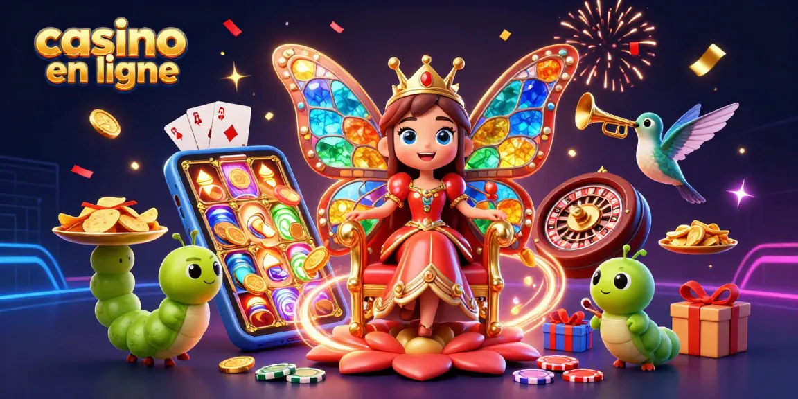 Jouez à des jeux passionnants dans un casino en ligne avec une ambiance magique.