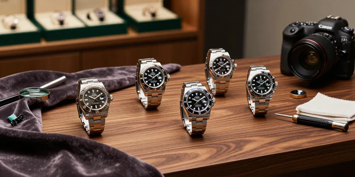 Discover luxury rolex super clone watches featuring stunning details and craftsmanship, elegantly displayed.