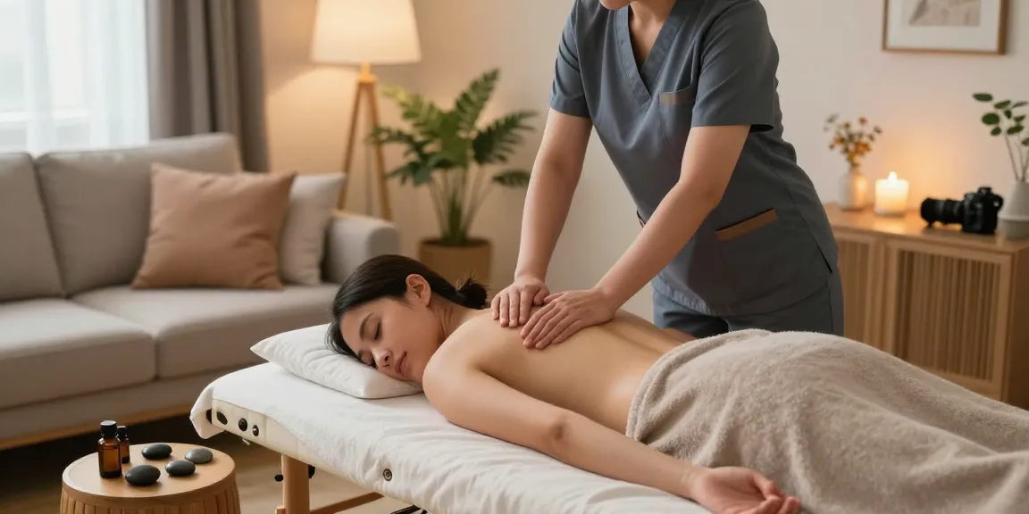 Experience 종로출장안마 in serene home setting with professional massage therapist.