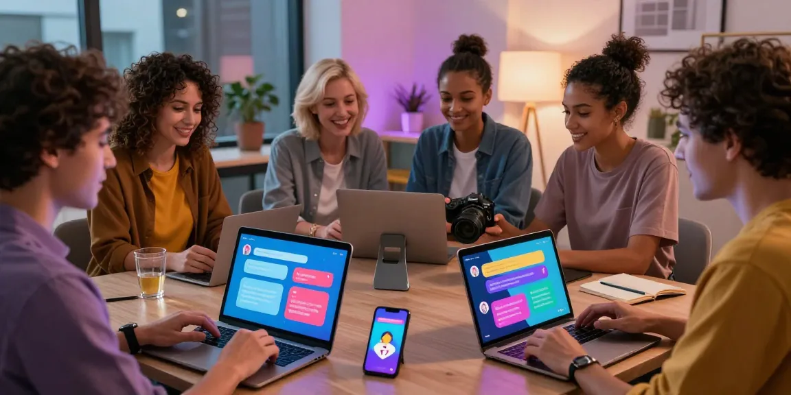 Engaging in unfiltered nsfw ai chat experiences with diverse adults on digital platforms, showcasing customization and interaction.