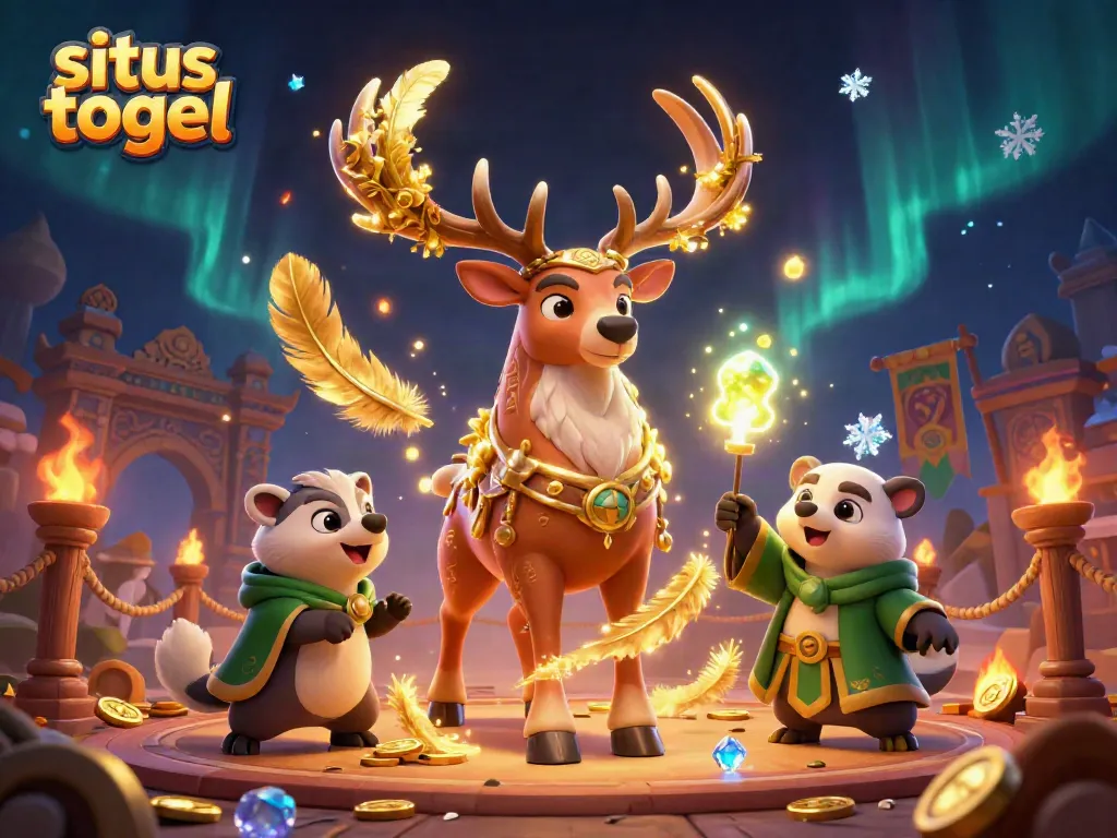 Engage with situs togel illustrations featuring fantasy characters and vibrant casino elements.