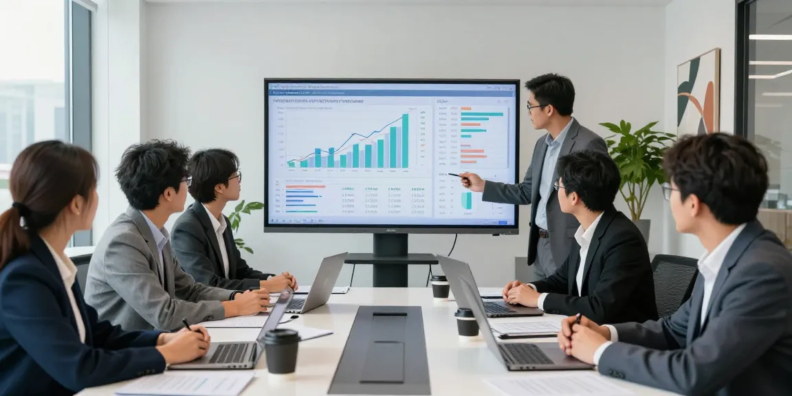 Collaboration among professionals at Third Eye Capital strategy meeting