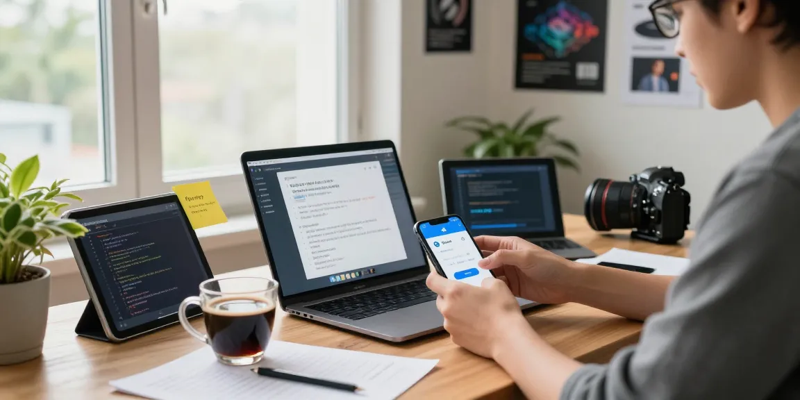 Configuring telegramin-cn.com across multiple devices in a modern office.
