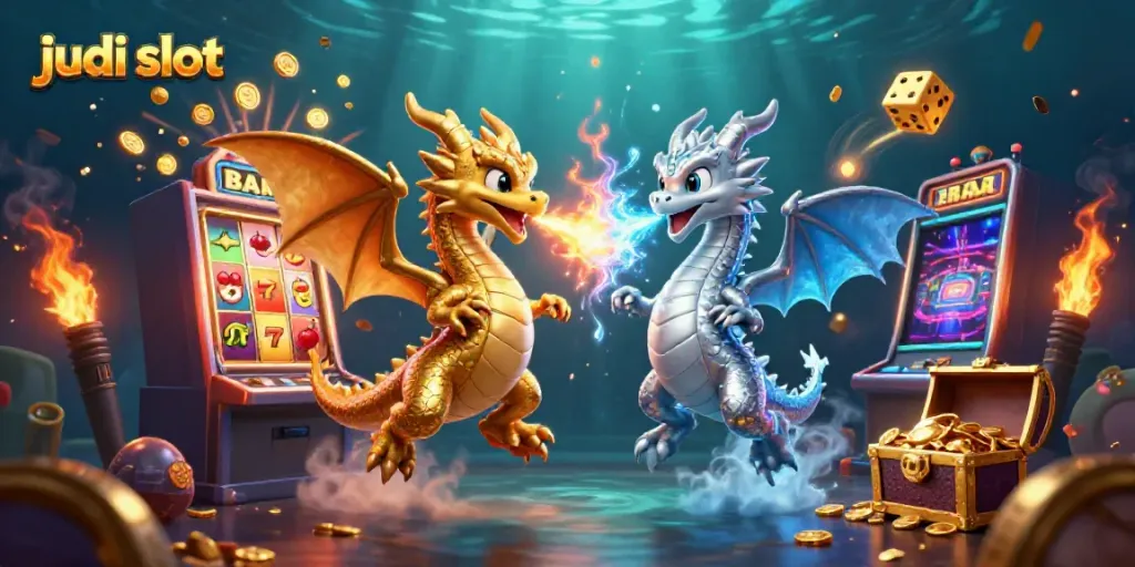 Gambarlah mesin slot dapatkan jackpot dalam permainan judi slot yang menarik.