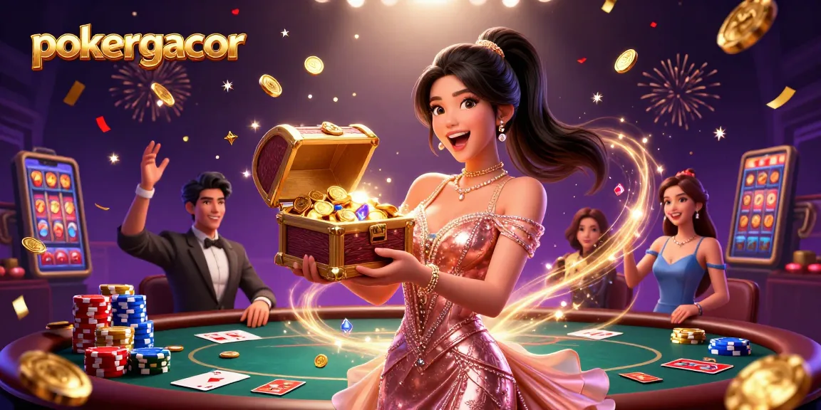 Play exciting poker games at pokergacor with vibrant treasure and casino fun.