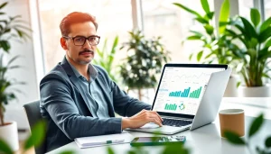 Maximize Search Engine Optimization Clearwater strategies with a professional consultant analyzing data.