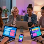 Engaging in unfiltered nsfw ai chat experiences with diverse adults on digital platforms, showcasing customization and interaction.