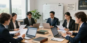 Philadelphia Employment Lawyer team collaborating in modern office