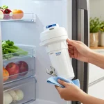 Replacing EcoAqua EFF-6005 Replacement for LG® LT500P®, ADQ72910901 in a modern kitchen enhances appliance efficiency.