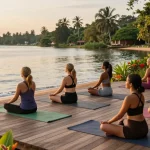 Experience the best yoga retreats Sri Lanka 2026 with serene lakeside yoga sessions.
