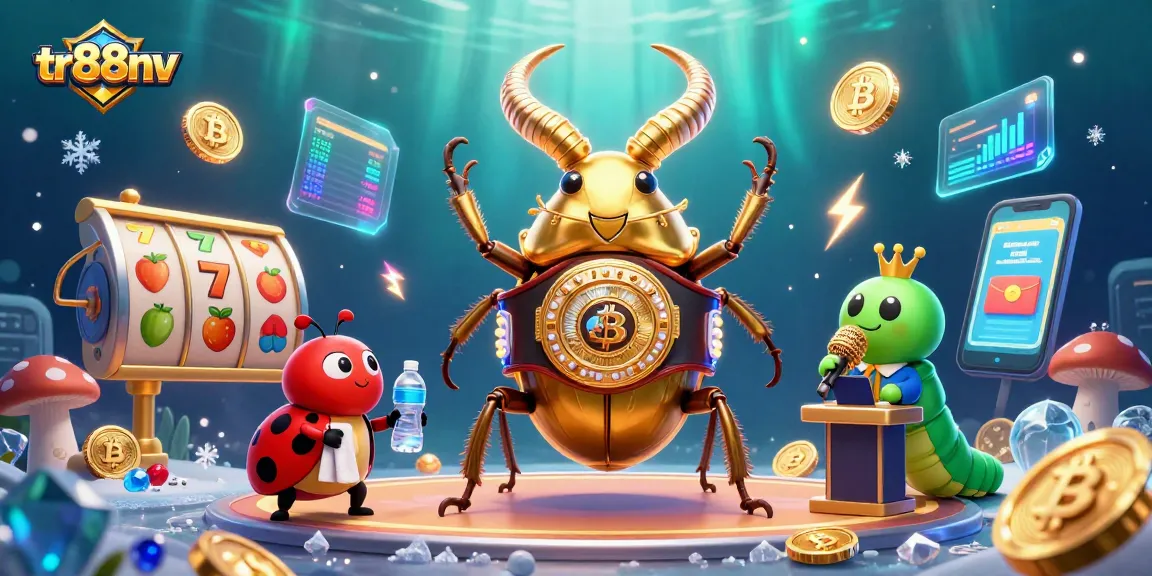 Engage in thrilling gameplay at tr88nv with vibrant jackpot slot reels and dynamic crypto elements.
