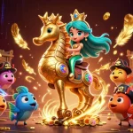 Engage with red888's thrilling casino adventure featuring a mermaid, seahorse, and rich treasures.