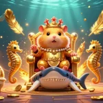Le casino en ligne retrait immédiat avec un roi hamster doré et son équipe de gardes en scène dynamique