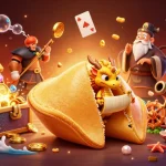 Action intense de jouer dans un casino en ligne sans vérification avec une ambiance dorée