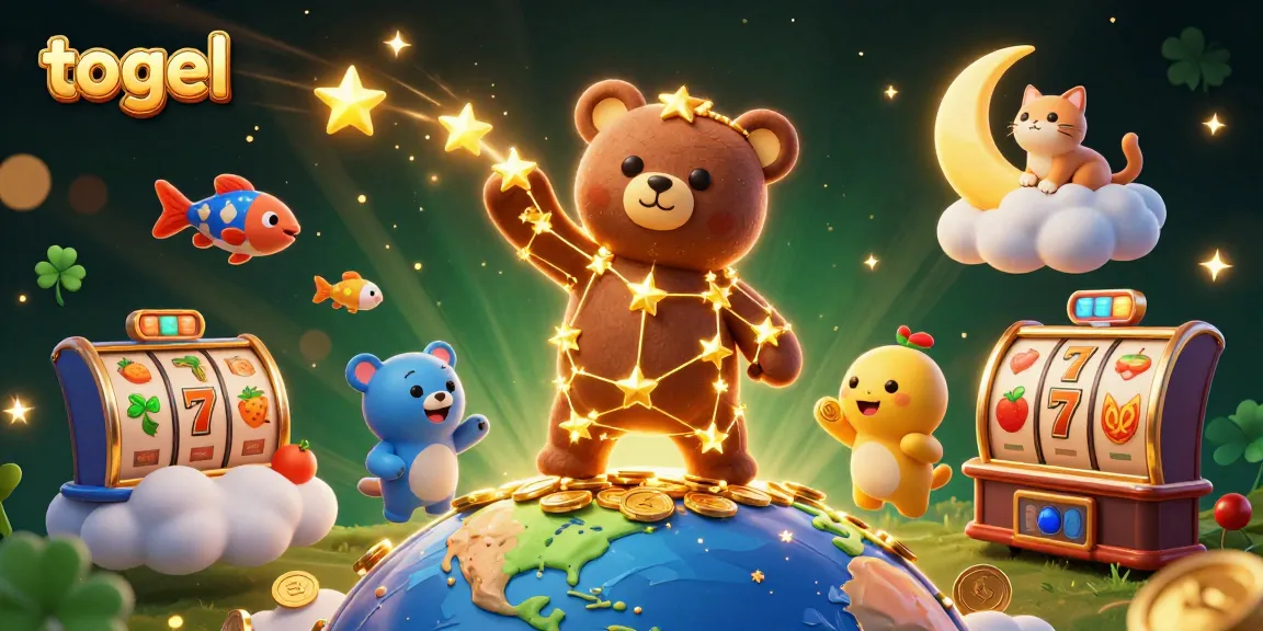 Play togel and collect riches amidst dazzling slot elements in this vibrant digital scene.