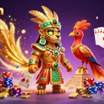 Experience the thrill as you play iwin with vibrant visuals of spinning reels and winning cards.
