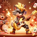 Experience the excitement of go 88 as a wolf rock star electrifies the casino stage with musical flair.