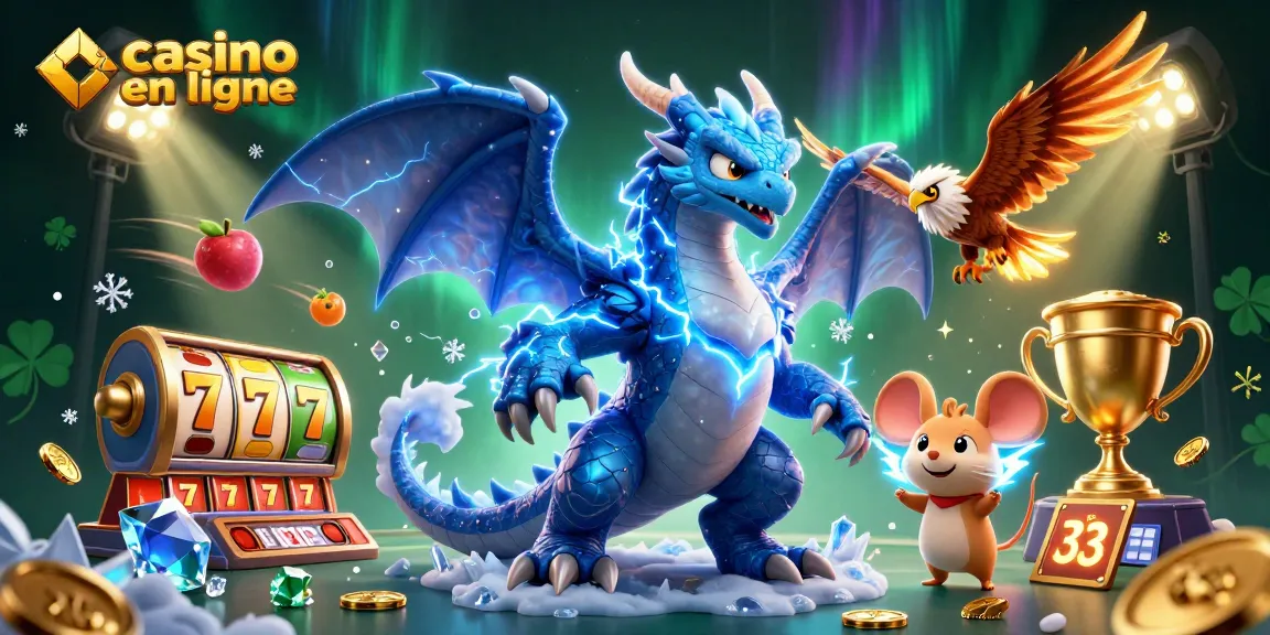 Casino en ligne : explorez des jeux de machines à sous avec des éléments captivants et des personnages dynamiques.