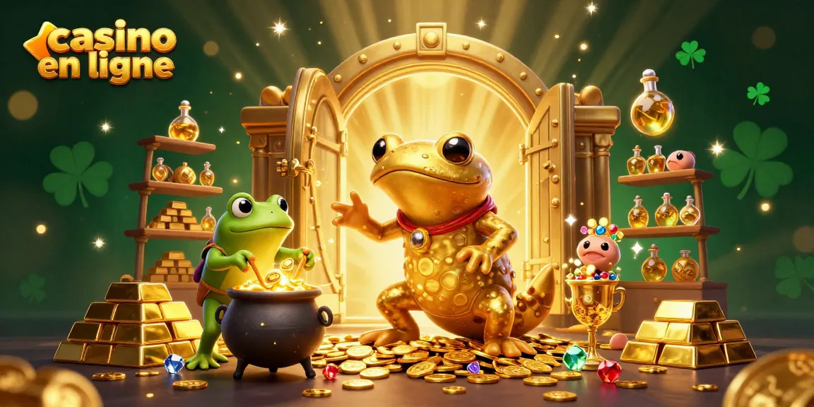 Jeu captivant de casino en ligne avec un alchimiste qui transforme des métaux en pièces d'or.