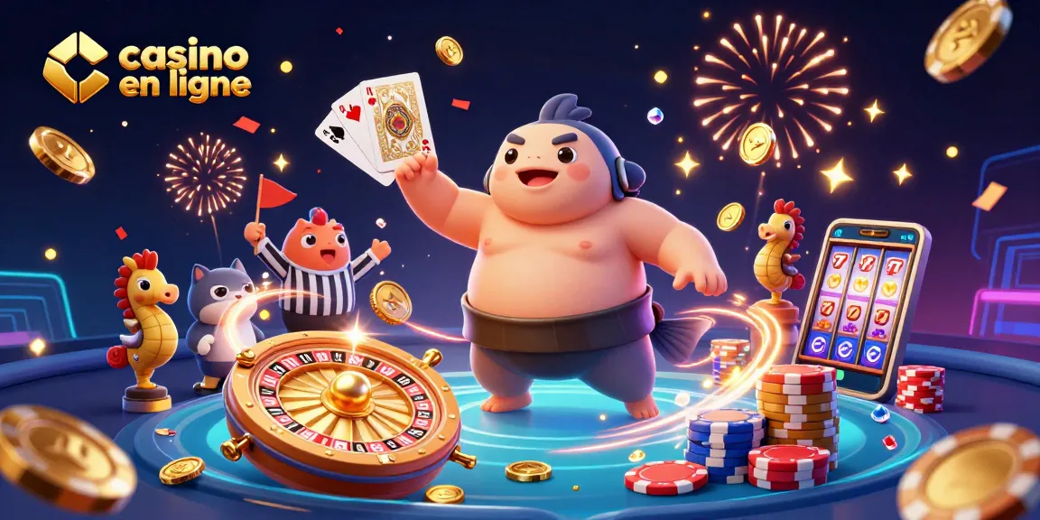 Faites exploser les gains avec casino en ligne, confettis, jeux et illusions!