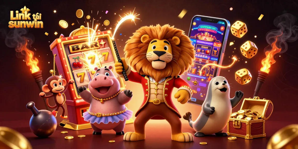 Experience excitement with Link tải sunwin as the circus brings jackpot thrills to life!