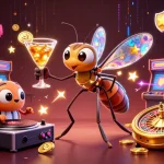 Engage with the excitement of 11M's vibrant casino atmosphere featuring dynamic characters and rich gaming elements.