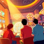 Merayakan toto togel dengan pemain aktif dan papan lotere yang menarik.