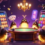 Experience the thrill of sun gaming with glowworms lighting up the cave casino in vibrant detail.