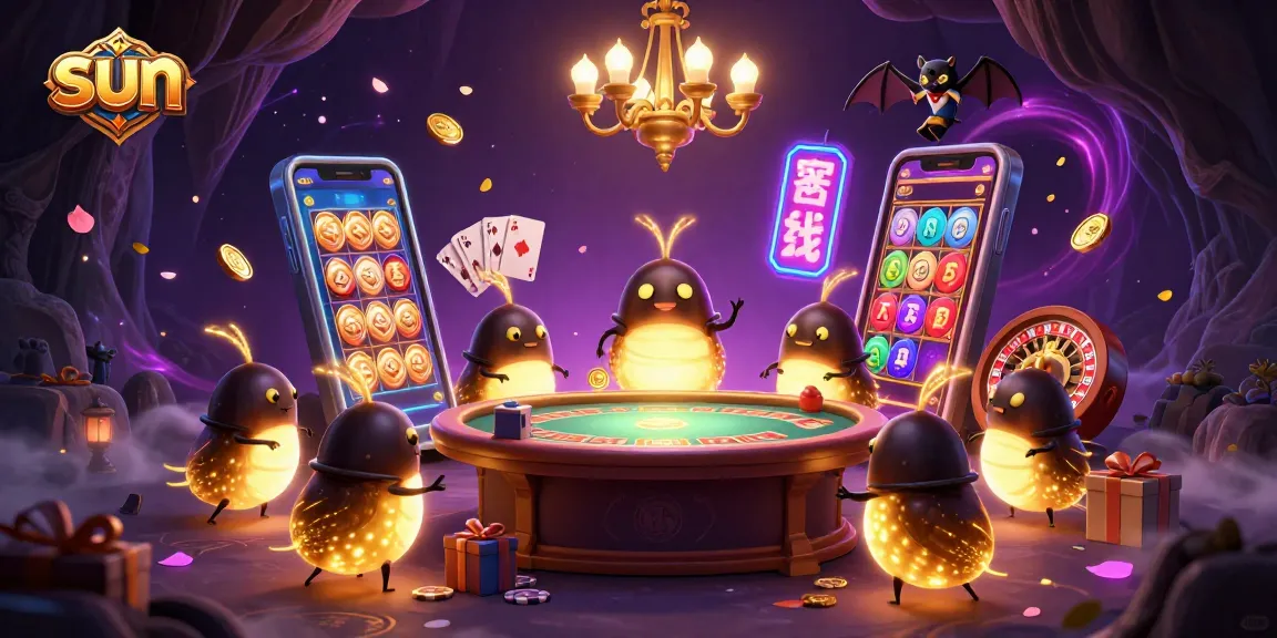Experience the thrill of sun gaming with glowworms lighting up the cave casino in vibrant detail.