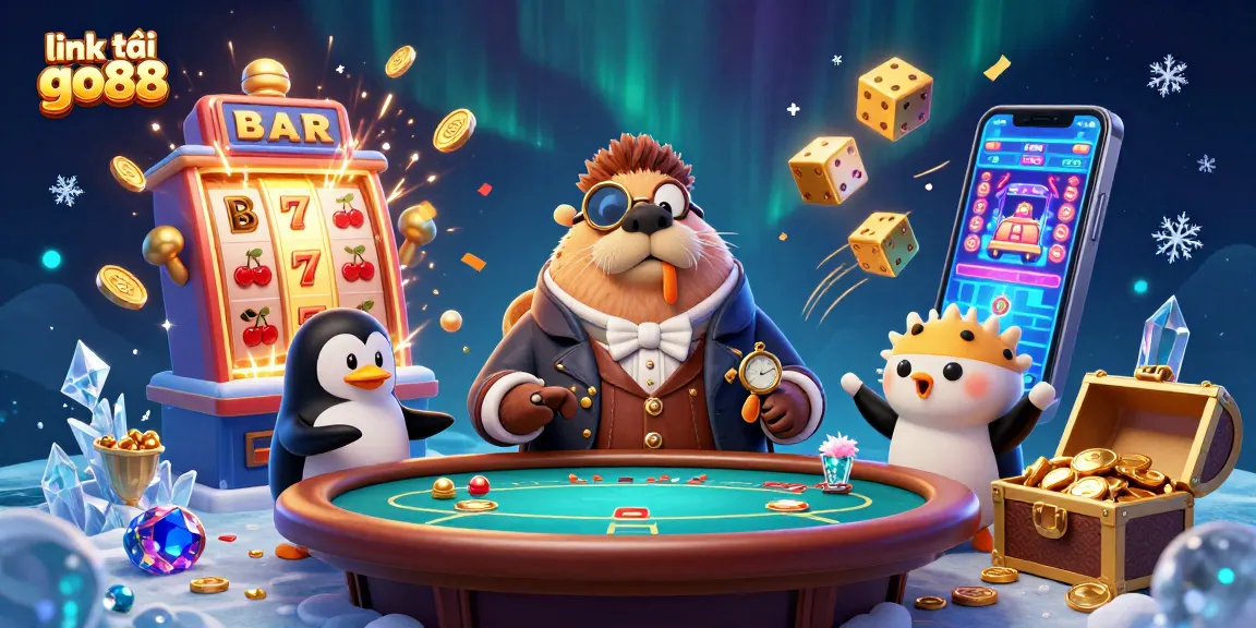 Win big at link tải go88 with an underwater poker scene featuring a witty walrus and a bluffing pufferfish!