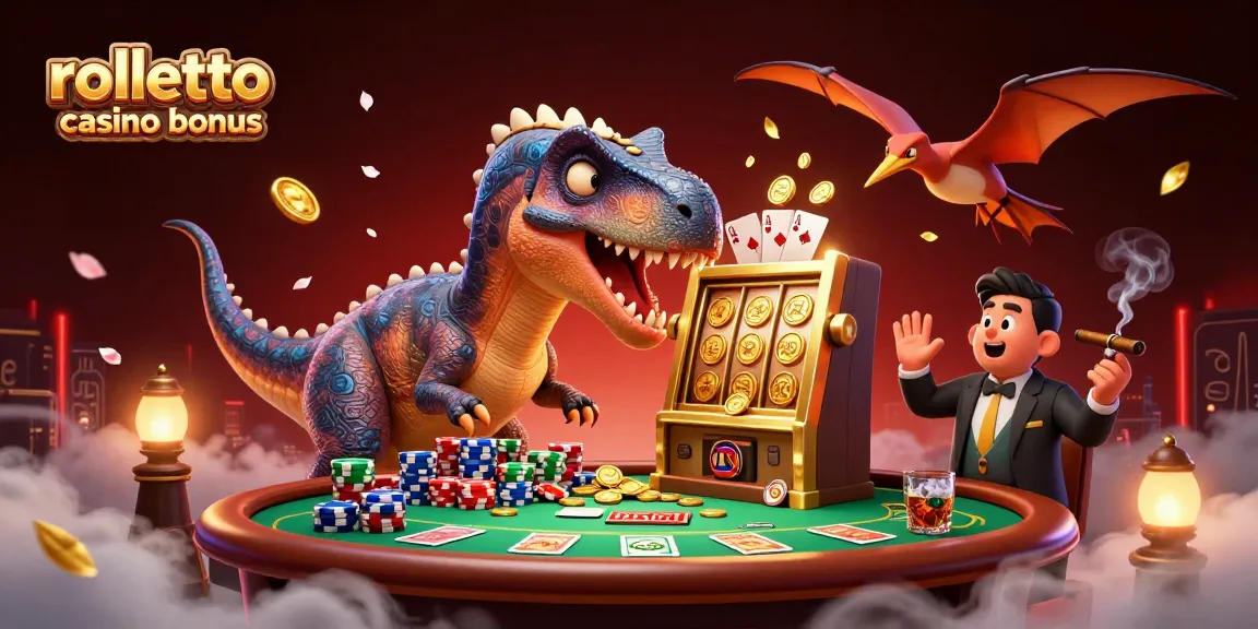 Découvrez le bonus Rolletto casino avec des personnages captivants dans une scène de jeu dynamique.
