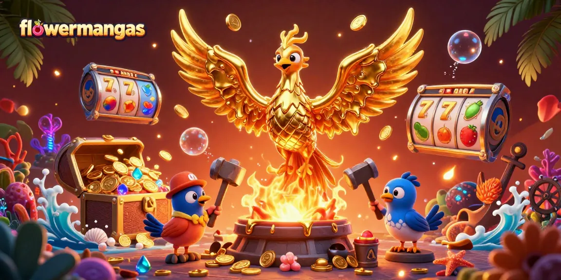 Experience thrilling wins at flowermangas with golden phoenix motifs and dynamic slot visuals.