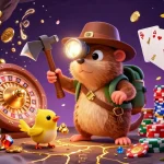 Plongez dans l'univers captivant du casino francais en ligne avec cette scène animée.