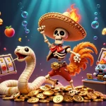 Vivez l'excitation du casino en ligne avec cette scène dynamique d’attractions fascinantes
