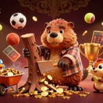 Démarrez vos gains avec les options de paiement chez Spinboss casino paiements, illustré par des personnages colorés et dynamiques.