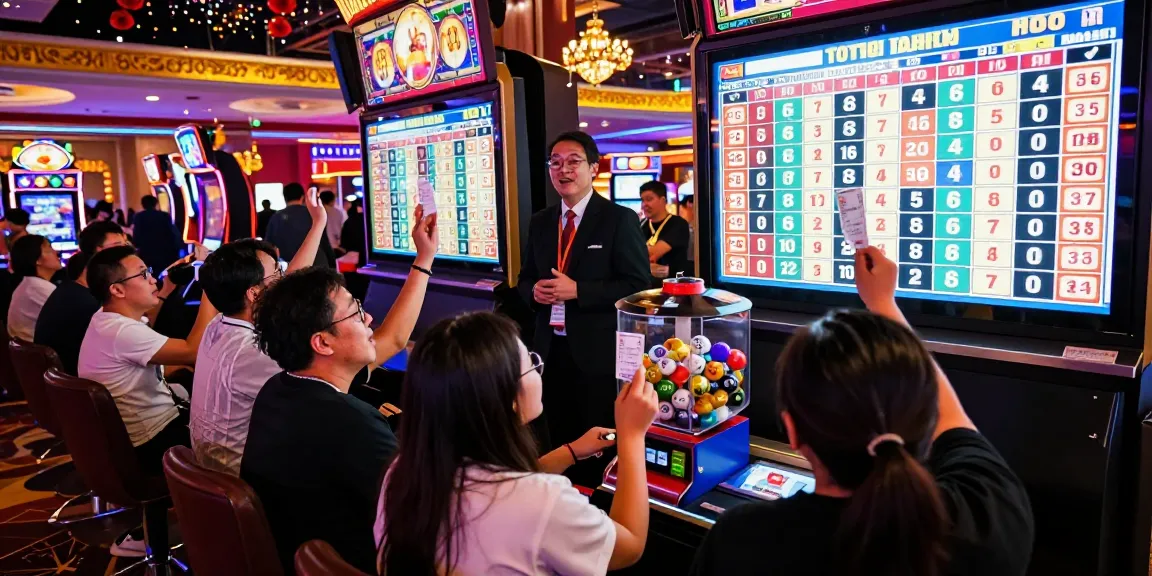 Exciting JNETOTO live draw Toto Macau event filled with eager spectators and real-time results updates.