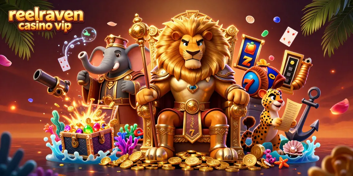 ReelRaven Casino VIP : Accumulez des points, débloquez des récompenses dans un univers vibrant.