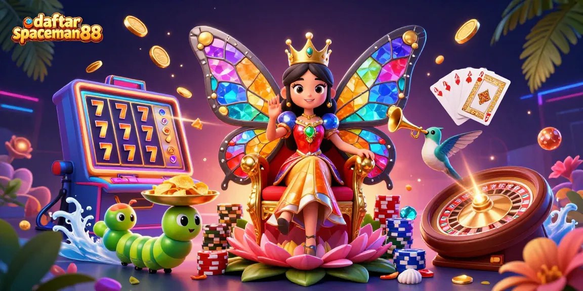 Engage with exciting slots at daftar spaceman88 and enjoy a colorful casino experience