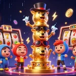 Découvrez les jeux de Smash Casino, avec des machines à sous colorées et des éléments de crypto-monnaie.
