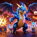 Profitez des jeux au nouveau casino en ligne avec notre dragon et nos symboles éclatants.